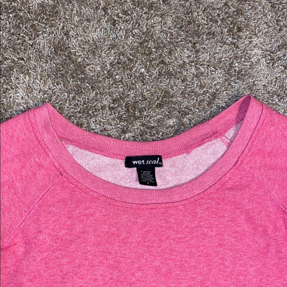 Wet Seal Long Sleeve Sweatshirt